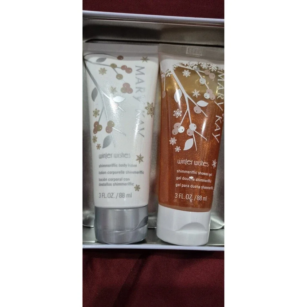 New Mary Kay Winter Wishes Set  Limited Edition DISCONTINUED HTF Shimmer